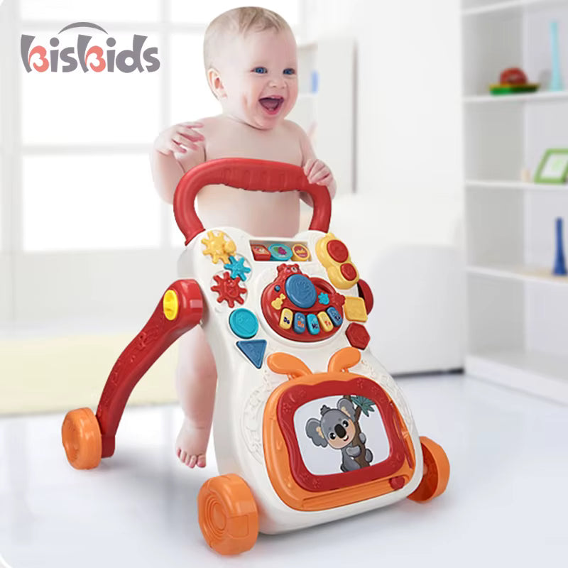 2 in 1 Multifunction Baby Walker With Drawing Board