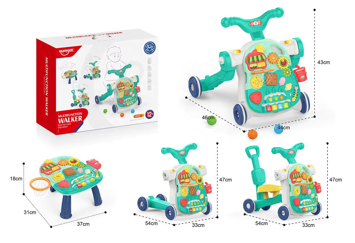 5 in 1 Multifunctional Walker & Detachable