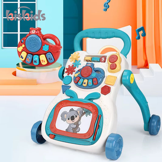 2 in 1 Multifunction Baby Walker With Drawing Board