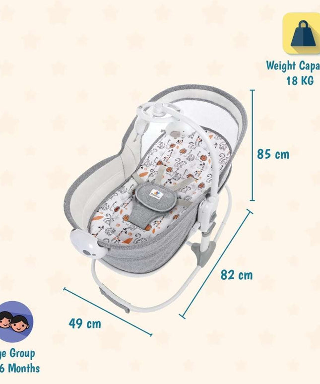 Mastela 6 in 1 Multi-Function Bassinet | سرير ماستيلا متعدد الوظائف 6 في 1