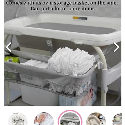 ترابيزه غيار و بانيو استحمام من بوبي بابا |
Popypapa Baby bath stand & diaper changer