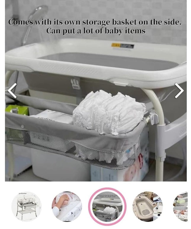 ترابيزه غيار و بانيو استحمام من بوبي بابا |
Popypapa Baby bath stand & diaper changer