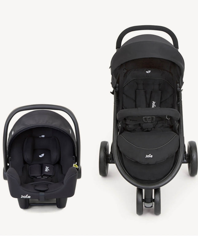 Joie Litetrax 3 Travel System Coal
