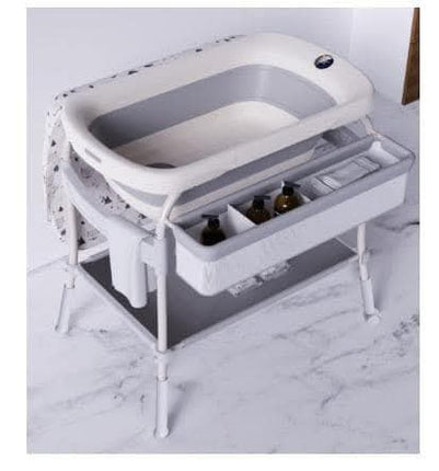 ترابيزه غيار و بانيو استحمام |
Baby bath stand & diaper changer