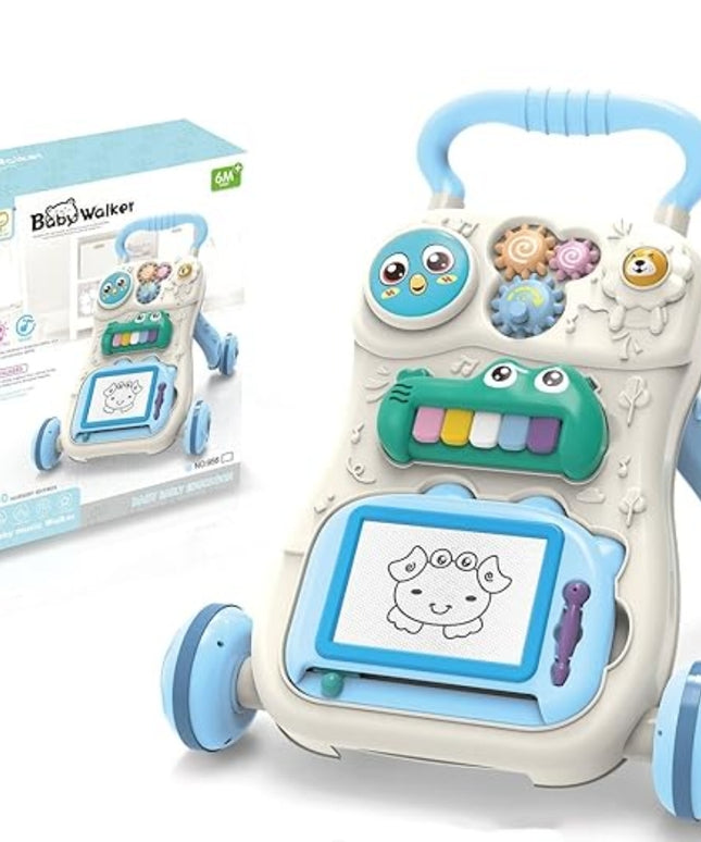 مشاية أطفال تعليمية | Baby walker with piano keys