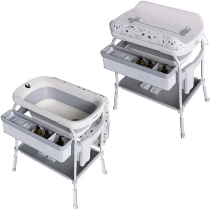 ترابيزه غيار و بانيو استحمام |
Baby bath stand & diaper changer