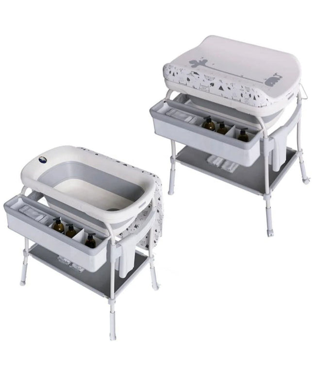 ترابيزه غيار و بانيو استحمام |
Baby bath stand & diaper changer