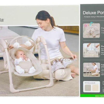Mastela Portable Swing | أرجوحة ماستيلا ديلوكس المحمولة