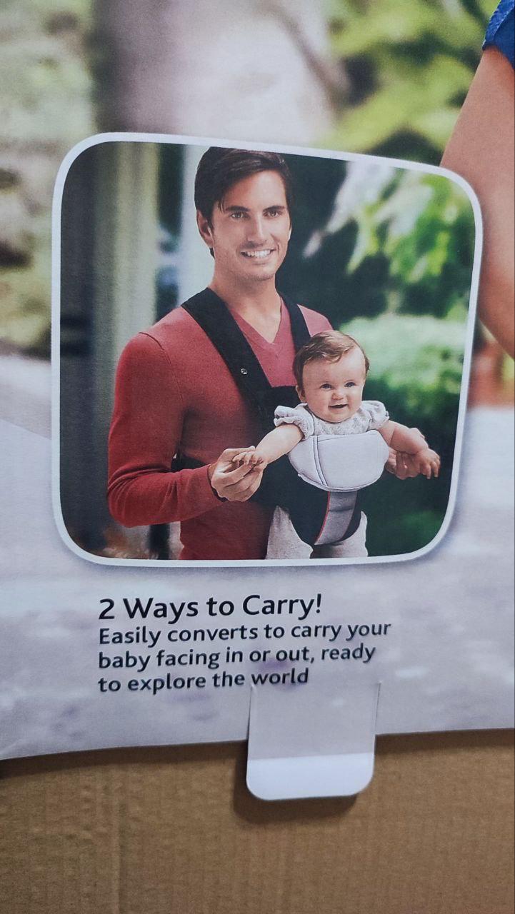 Chicco fit baby carrier ultra soft |  حاملة أطفال شيكو فيت فائقة النعومة