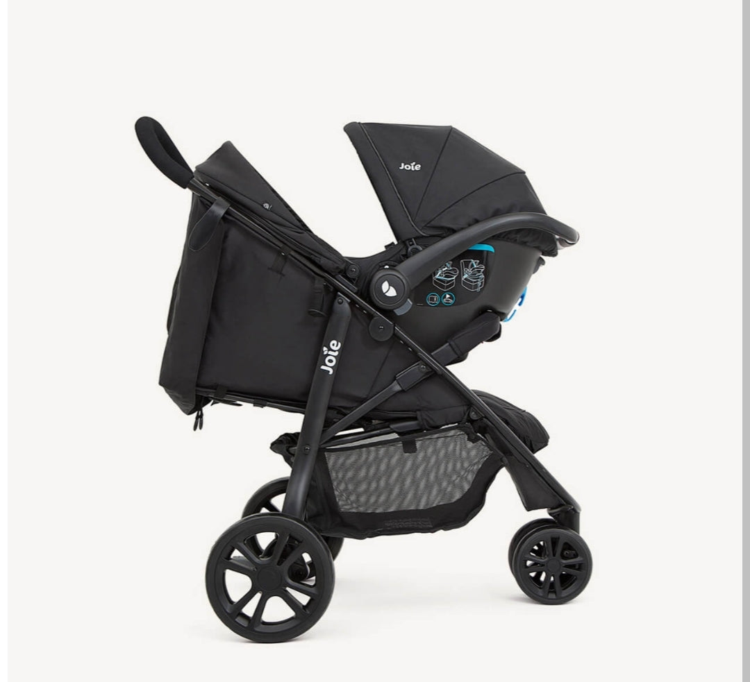 Joie Litetrax 3 Travel System Coal