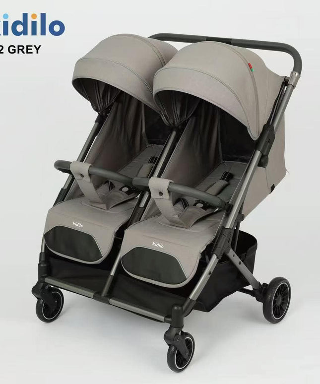Kidilo Twin Stroller T22 | عربة أطفال توأم كيديلو T22
