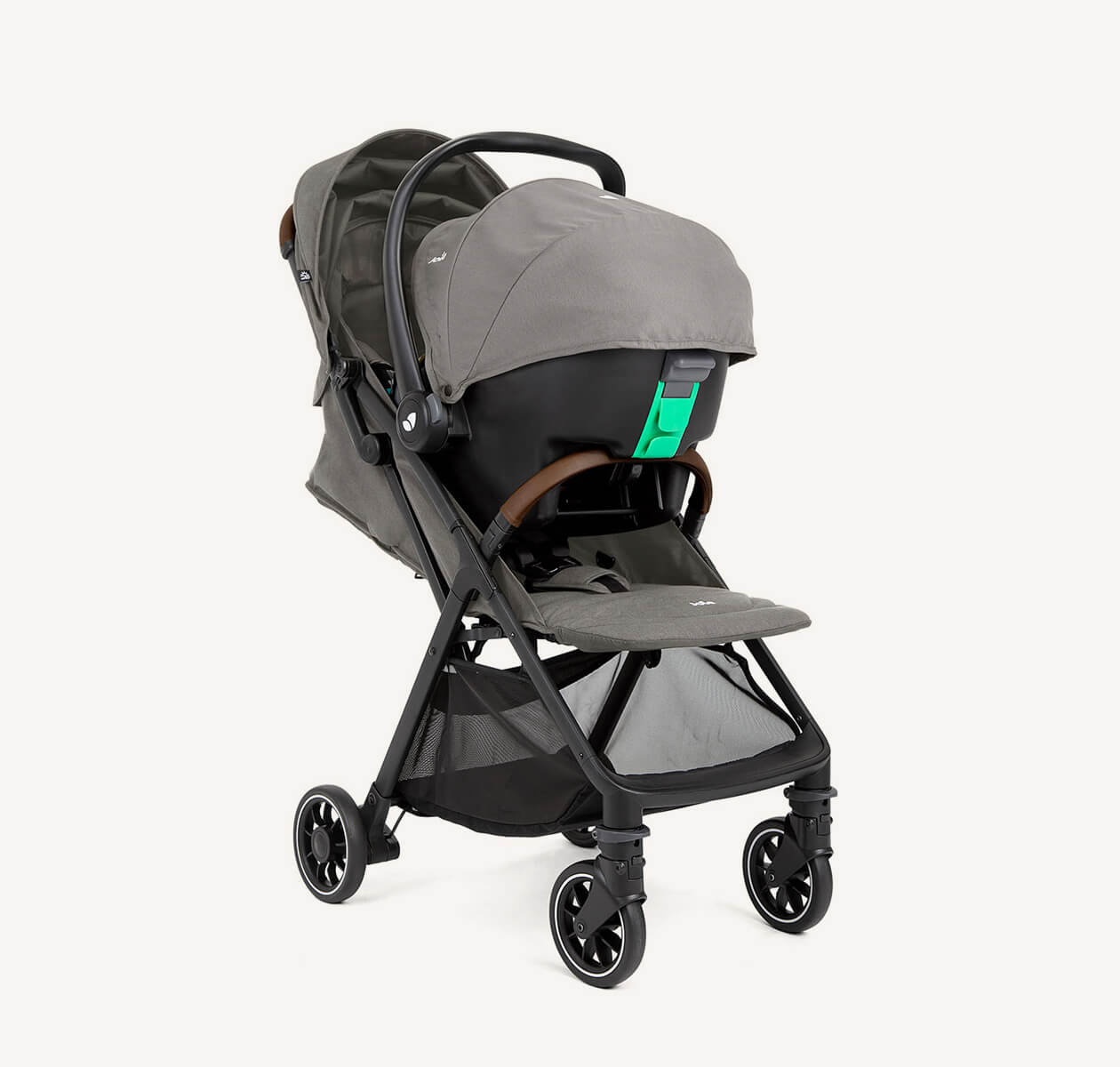 Joie Pact Pro Travel System Pebble